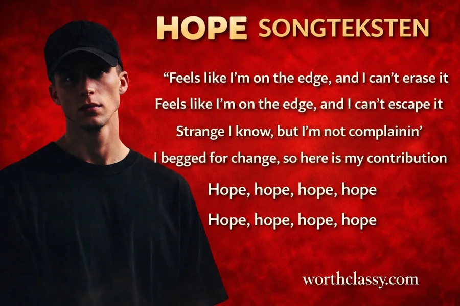 Understanding NF Hope Songteksten